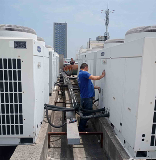 太白中央空调制热和不制冷系统维修方法